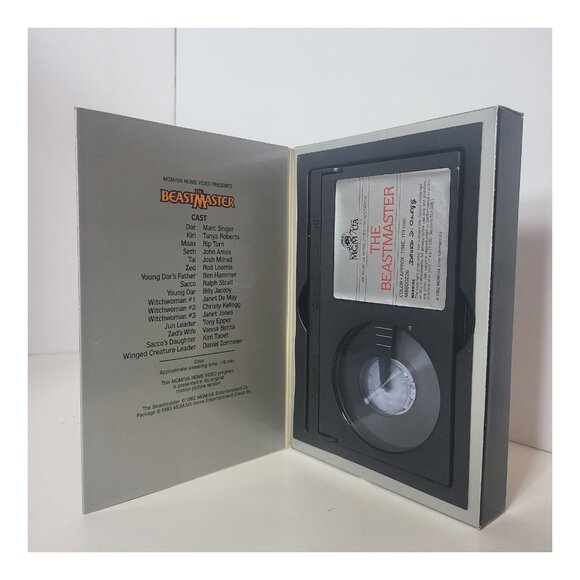 Beastmaster BETA Tape Betamax (Not VHS) Marc Singer - Picture 3 of 3